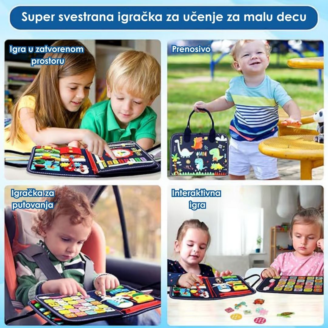 Montessori Edukativna Tabla of Filca