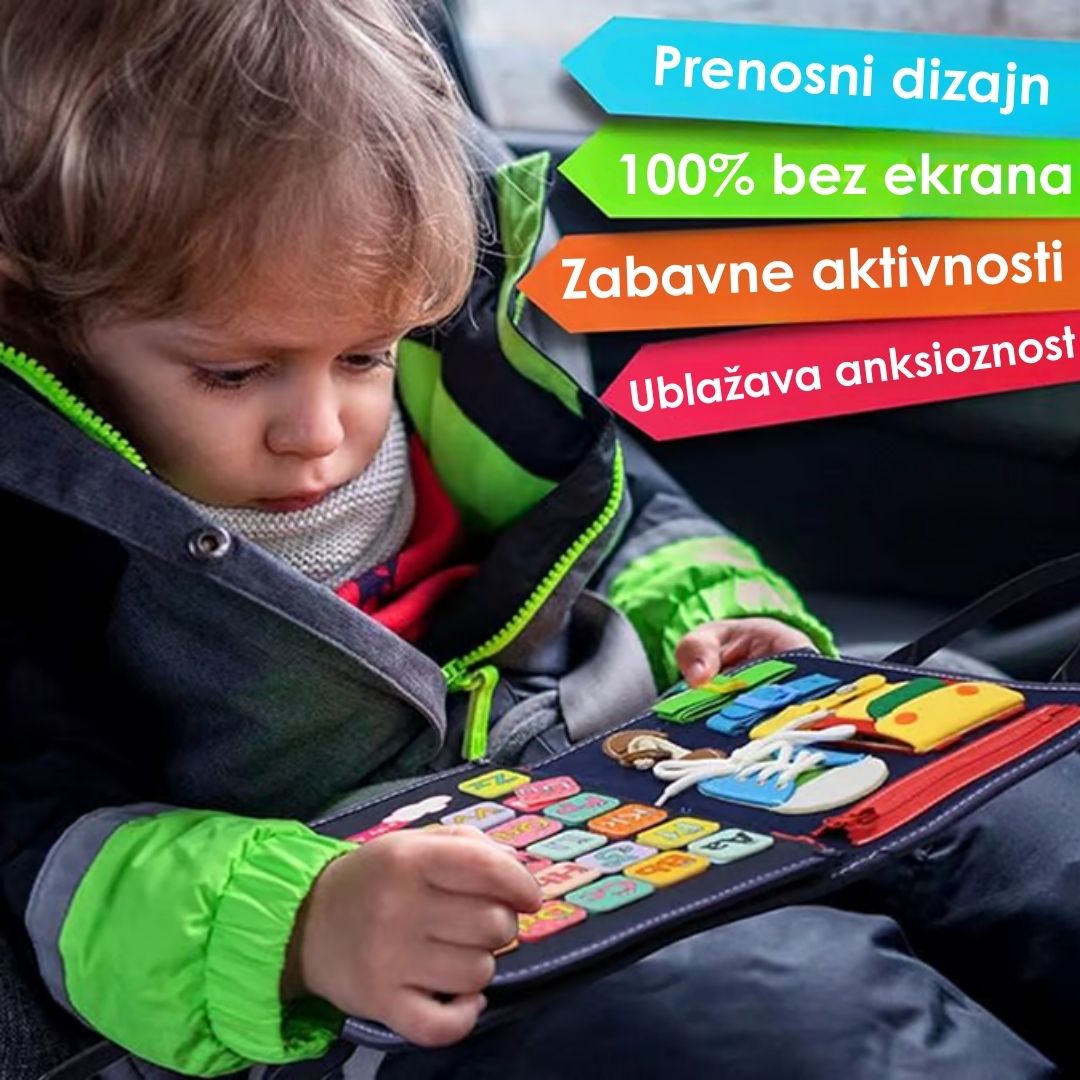 Montessori Edukativna Tabla of Filca