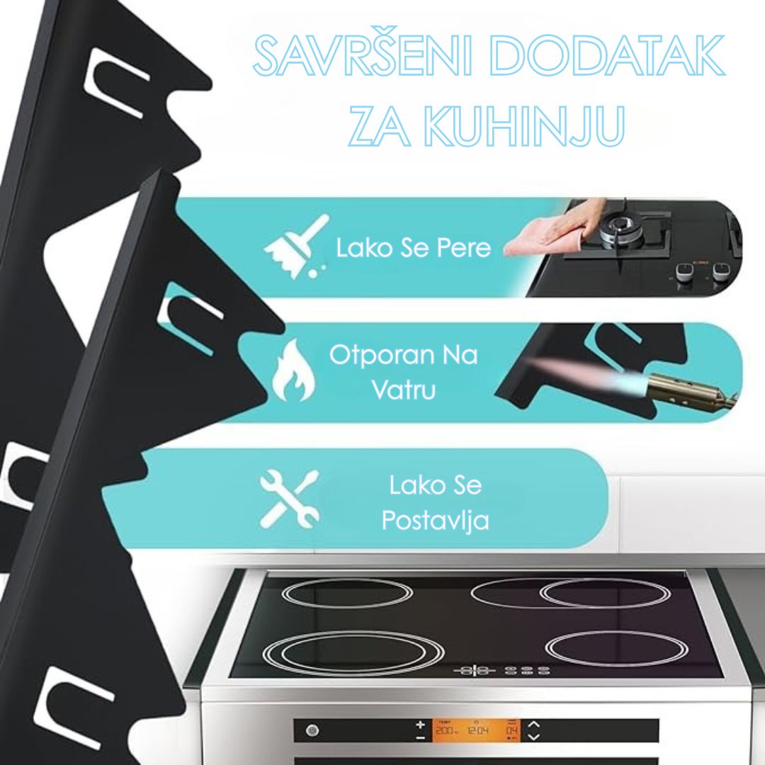 Poklopci za Razmak Između Šporeta (Set od 2 Komada)