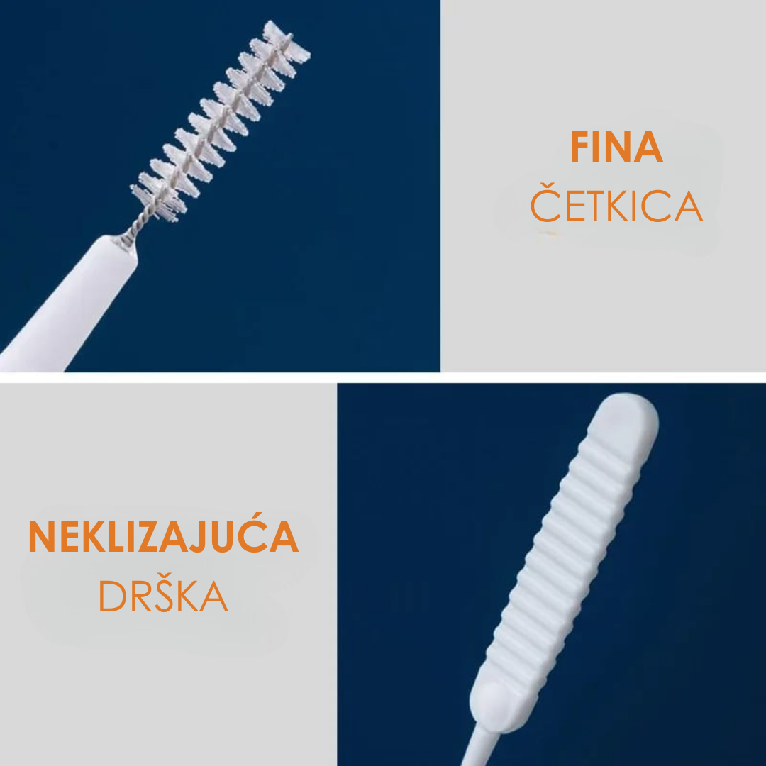 Četkice Za Čišćenje Tuševa (set od 10 komada)