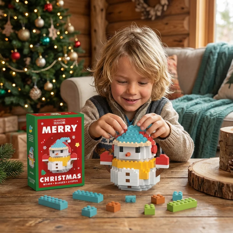 BuildingChristmas™ – Novogodišnje figure (Set do 4 Komada)