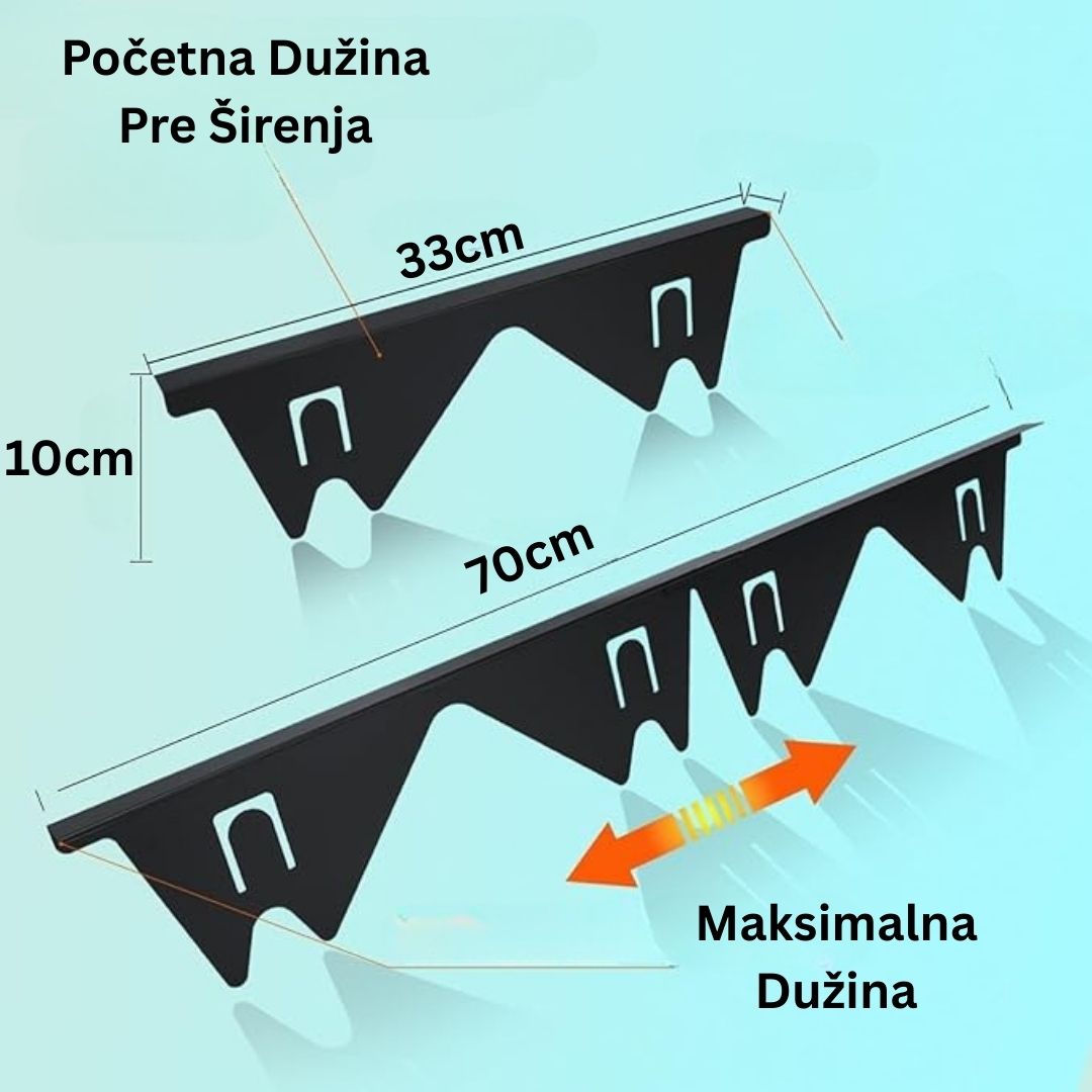 Poklopci za Razmak Između Šporeta (Set od 2 Komada)