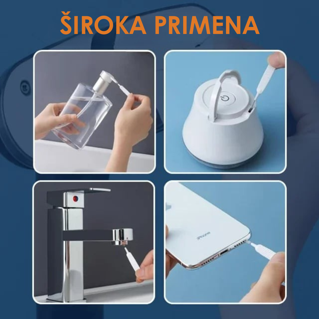 Četkice Za Čišćenje Tuševa (set od 10 komada)