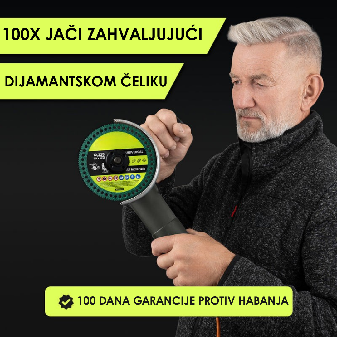 Dijamantski Univerzalni Disk za Brusilicu