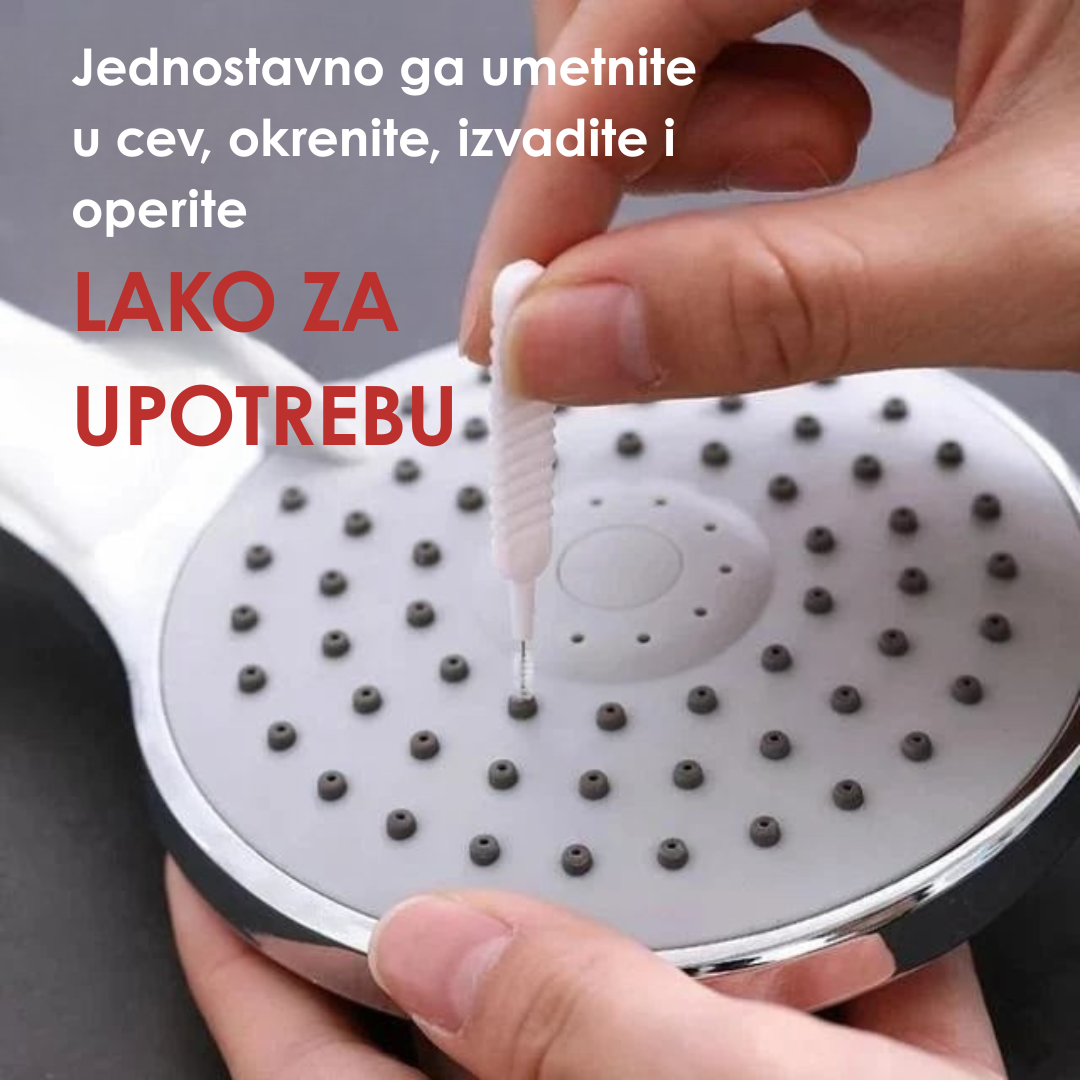 Četkice Za Čišćenje Tuševa (set od 10 komada)