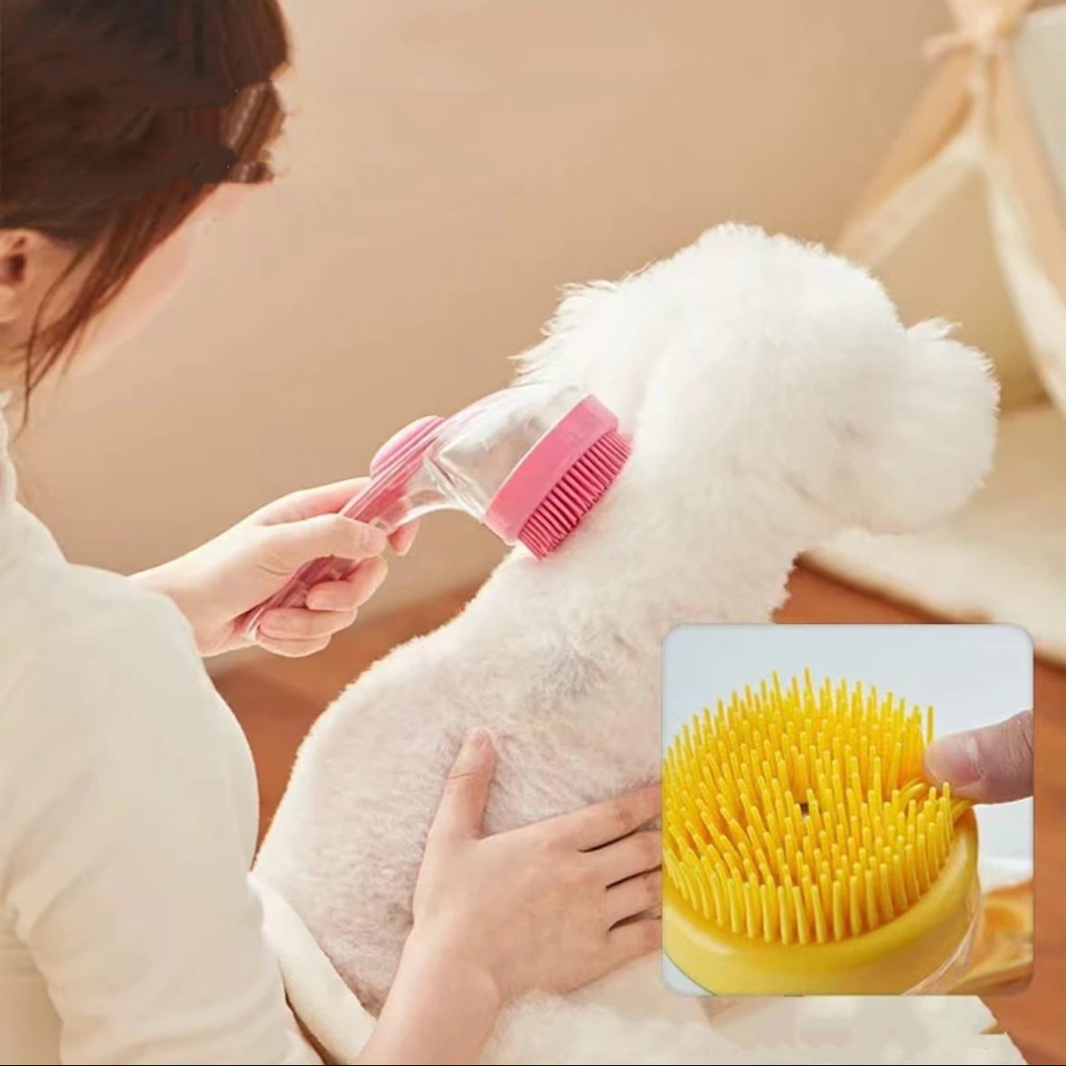 PawSpa™
- Četka za negu pasa sa sapunom