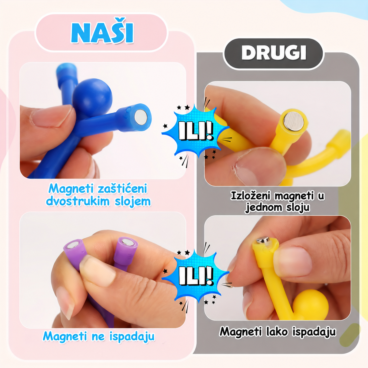 MagniFlex™ – Magnetna Figura (Set od 24 Komada)