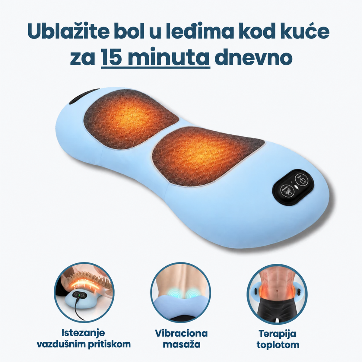 OriginalTherava™ – 3 u 1 Masažer za Leđa