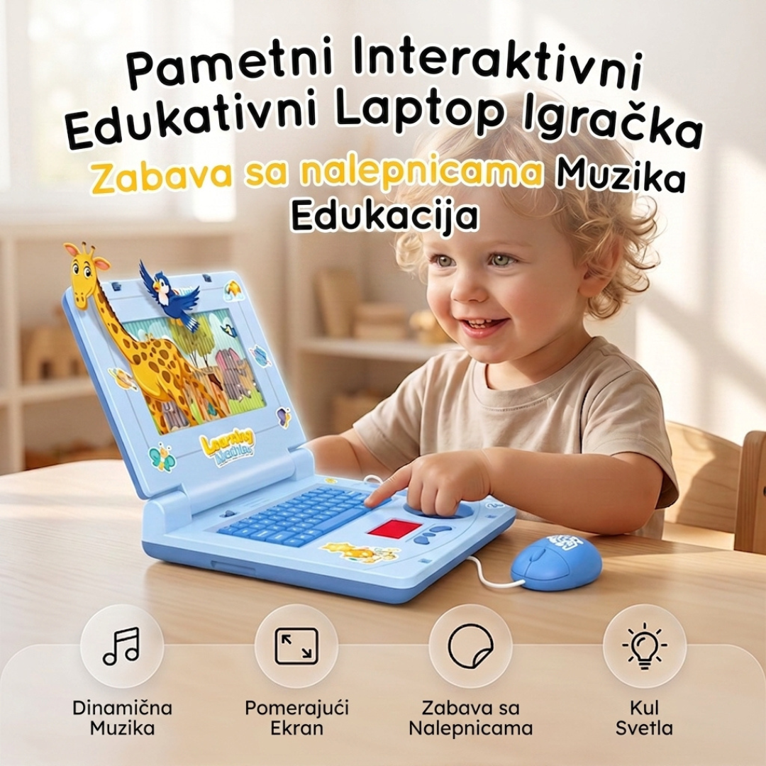 KidTech™ - Interkativni Laptop
