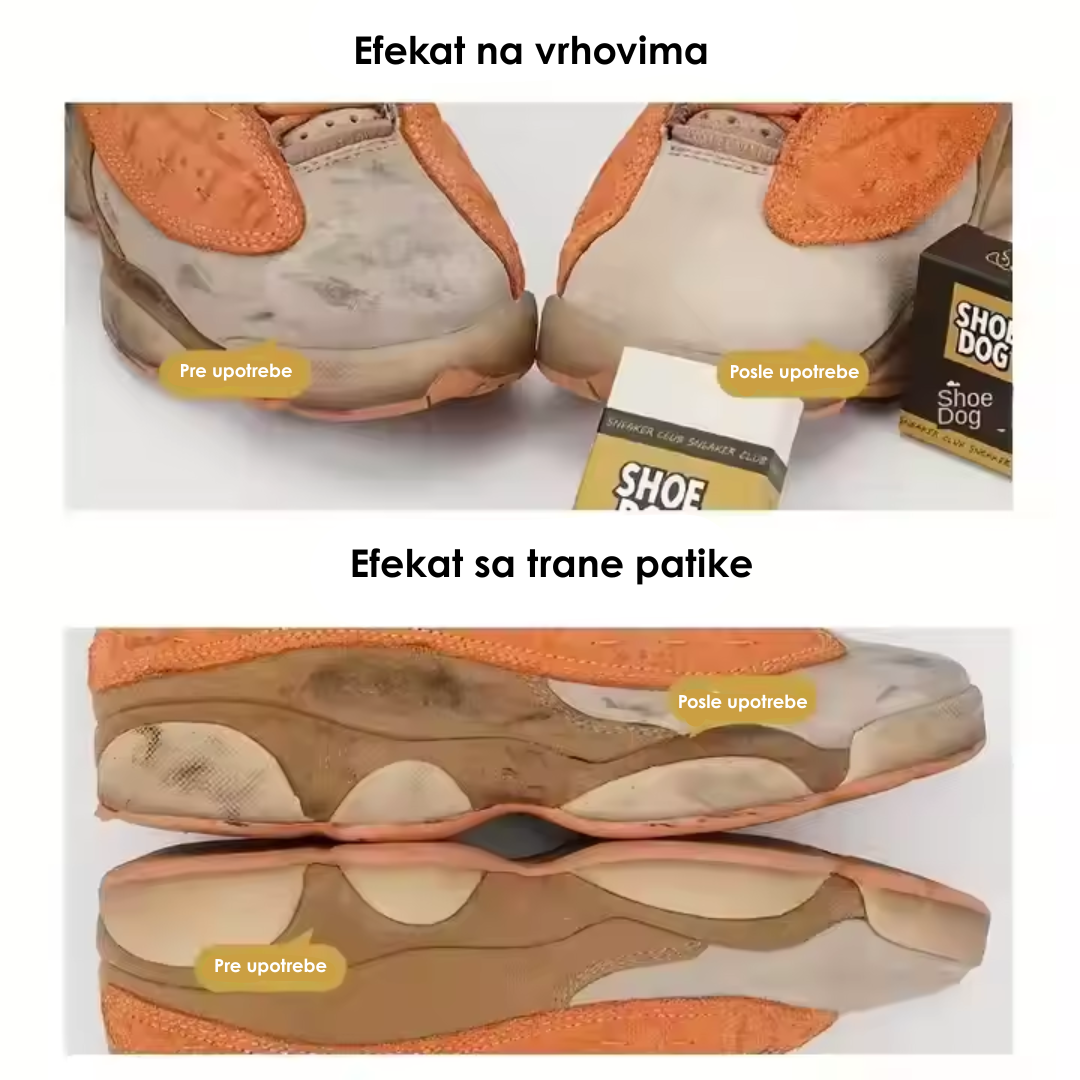 Gumica za Čišćenje Patika (1+1 Gratis)