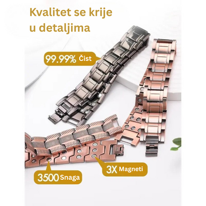 Bakarna Magnetna Narukvica