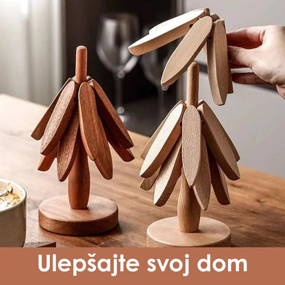 Drveni Set Podmetača