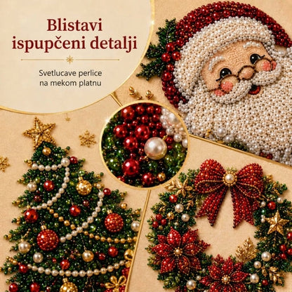 PearlCanvas™ – Komplet Perli Za Novogodišnji Portret