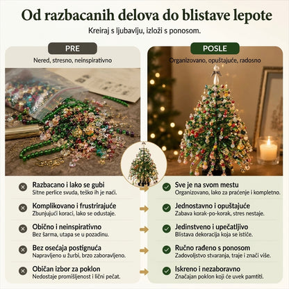 CrystalTree™ – Komplet Za Izradu Jelke