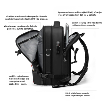 Vakumski Putni Ranac 40L