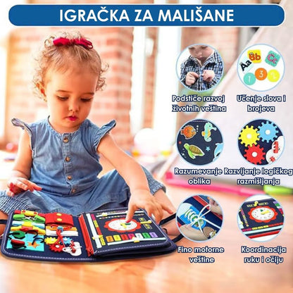 Montessori Edukativna Tabla of Filca