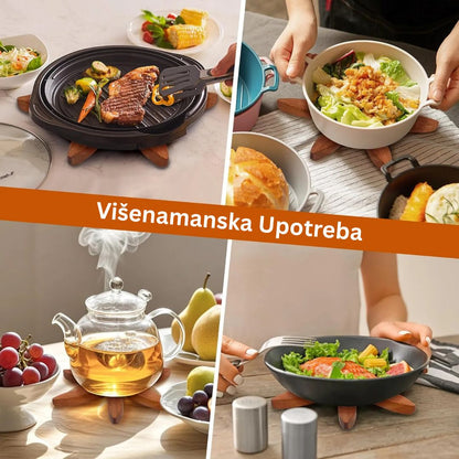 Drveni Set Podmetača