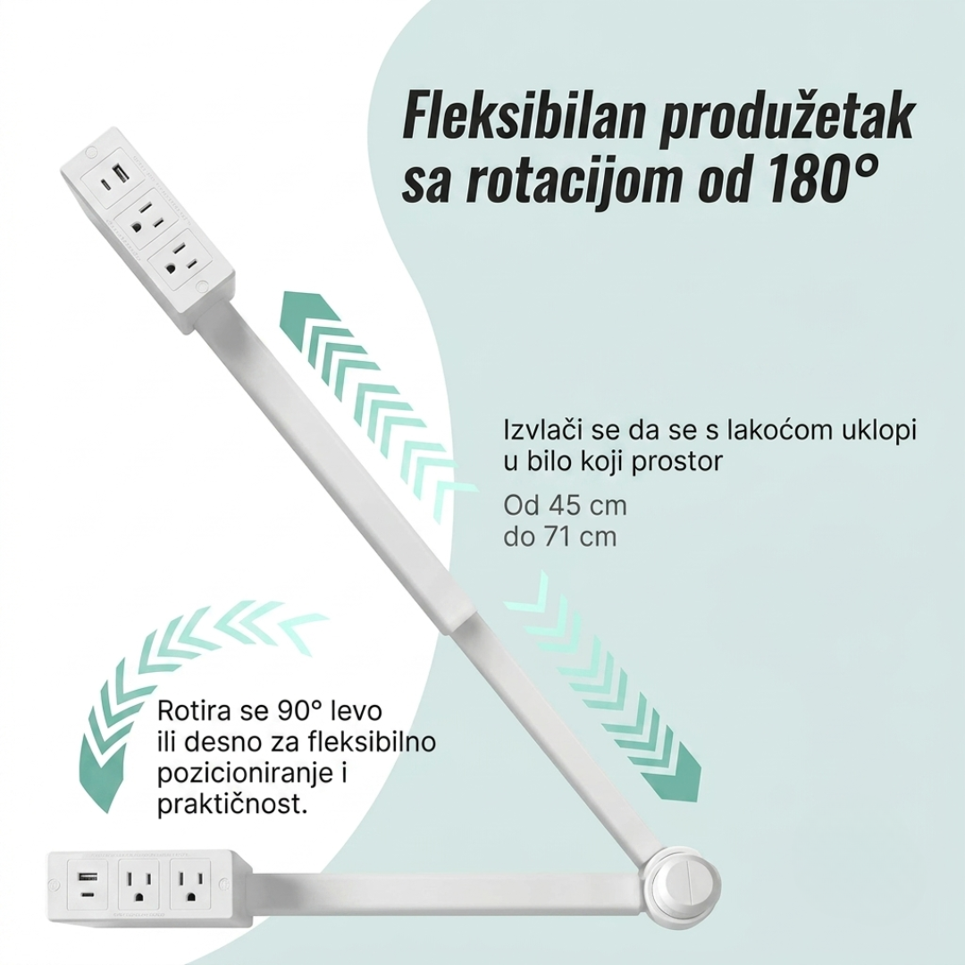 PowerPro™ - Produžetak za Višestruke Utičnice