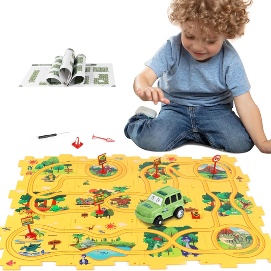 Puzzle Set Staza Za Automobile