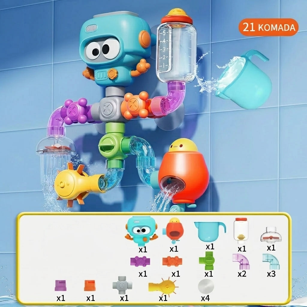 SplashBuilder™ – Igračka Za Kupatilo