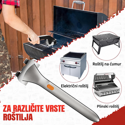 GrillBrush™ – Električni Čistač Za Roštilj
