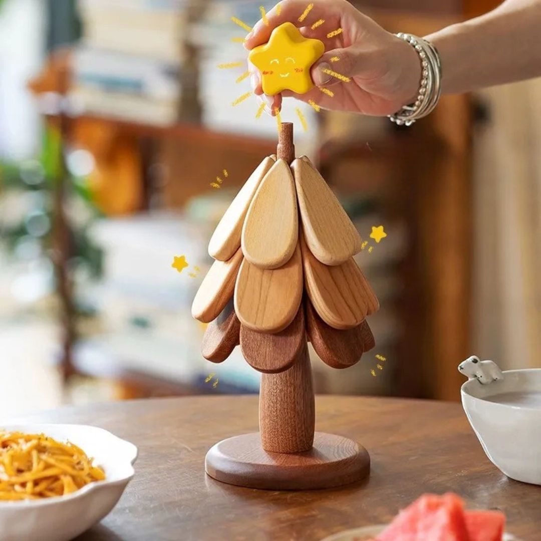 Drveni Set Podmetača