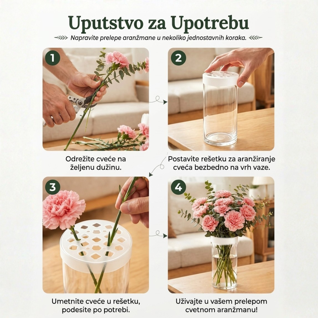 BloomGrid™ – Pomoćnik za Vaze