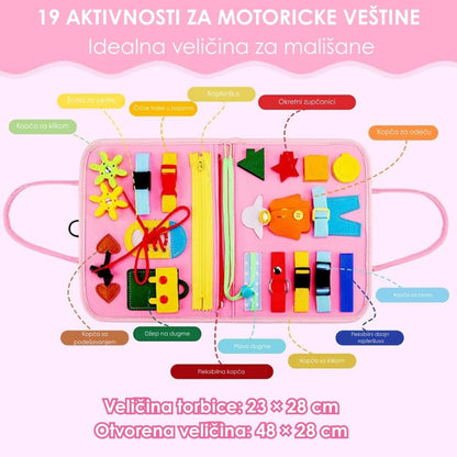 Montessori Edukativna Tabla of Filca