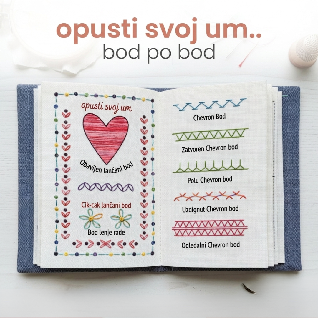 StitchCraft™ – Knjiga za Vez