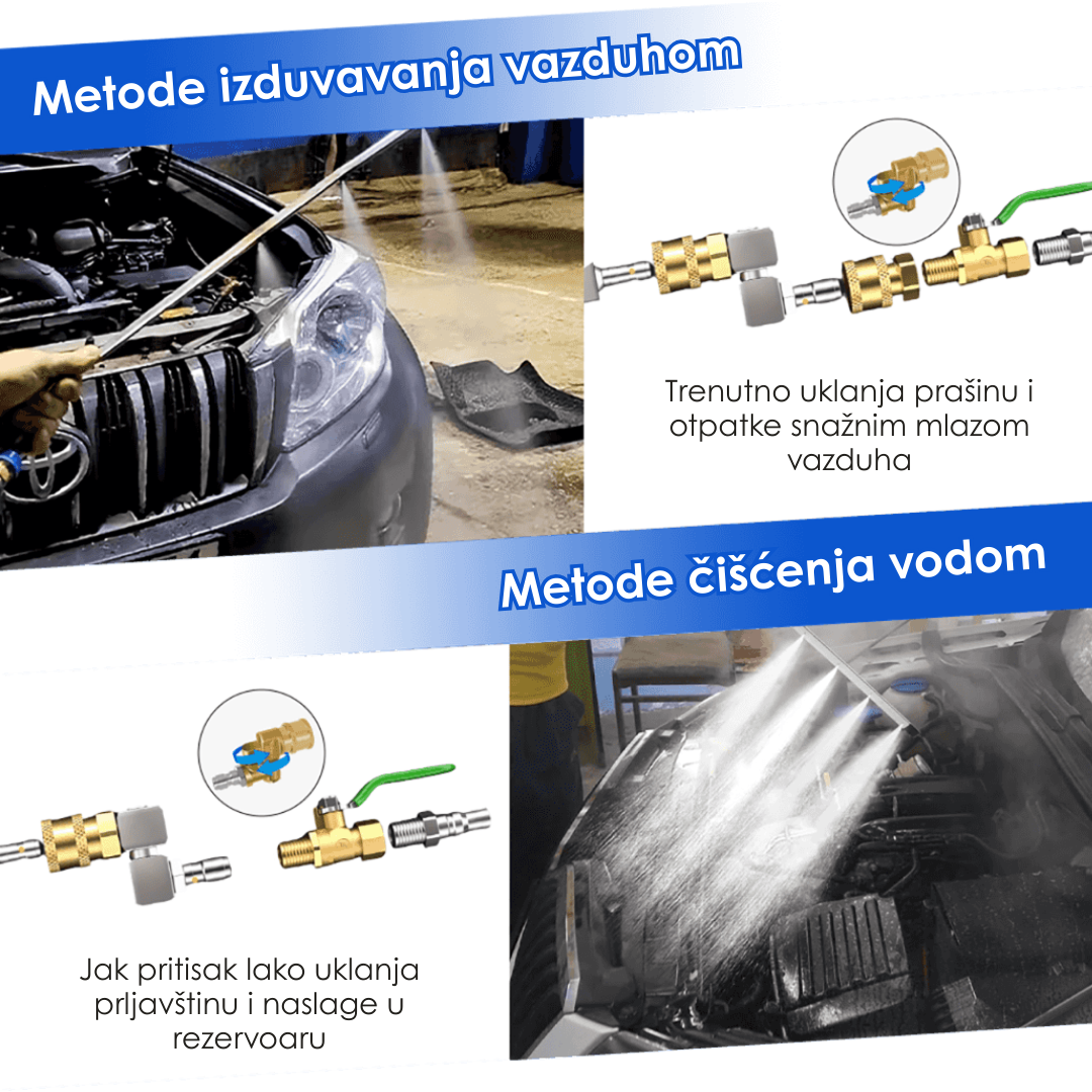 Profesionalni Aparat Za Čišćenje Hladnjaka Vozila i Mašina