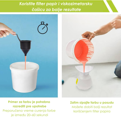 Bežični Pištolj za Farbanje + 2 Baterije u Setu