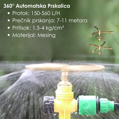 Automatska Prskalica Za Baštu