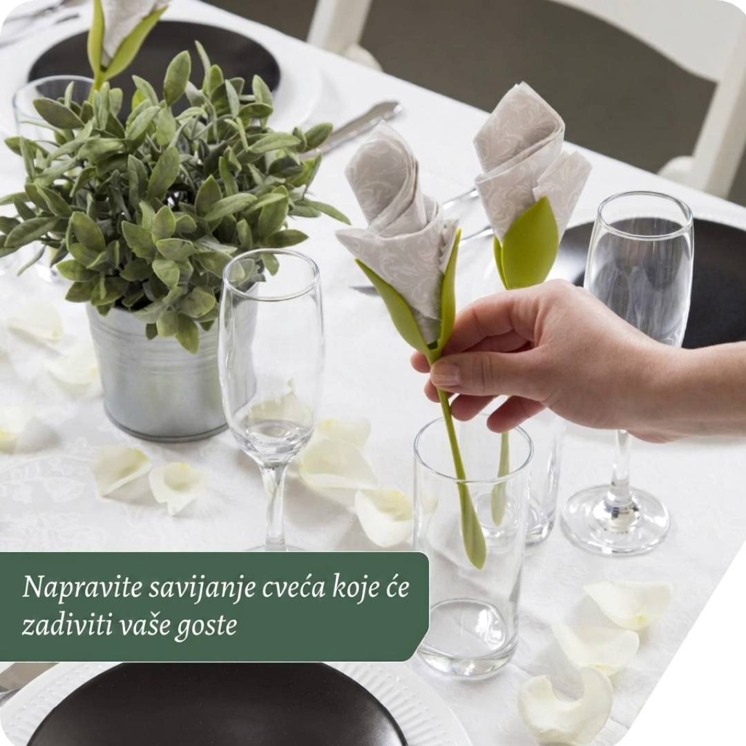 TulipNest™ – Držač za Salvete ( Set od 4 Komada )
