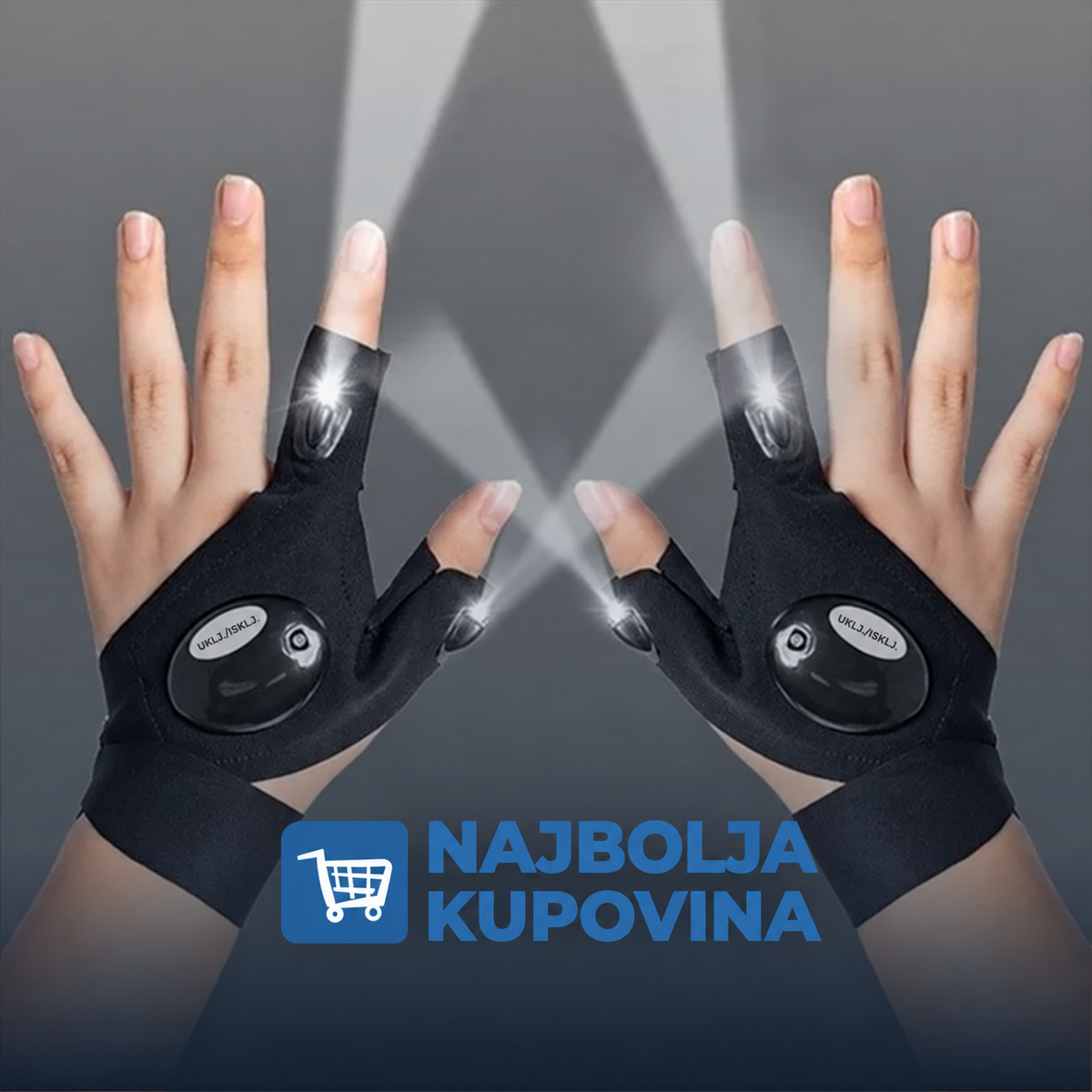 FingerGlow™ – LED Svetleće Rukavice