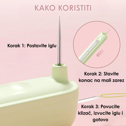 2 u 1 Alat za Uvlačenje Konca i Otparanje Šavova