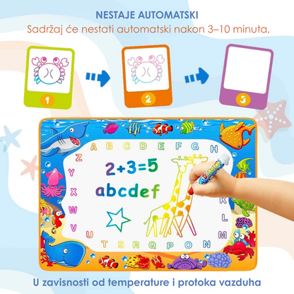 Vodeni Crtajući Tepih Za Decu