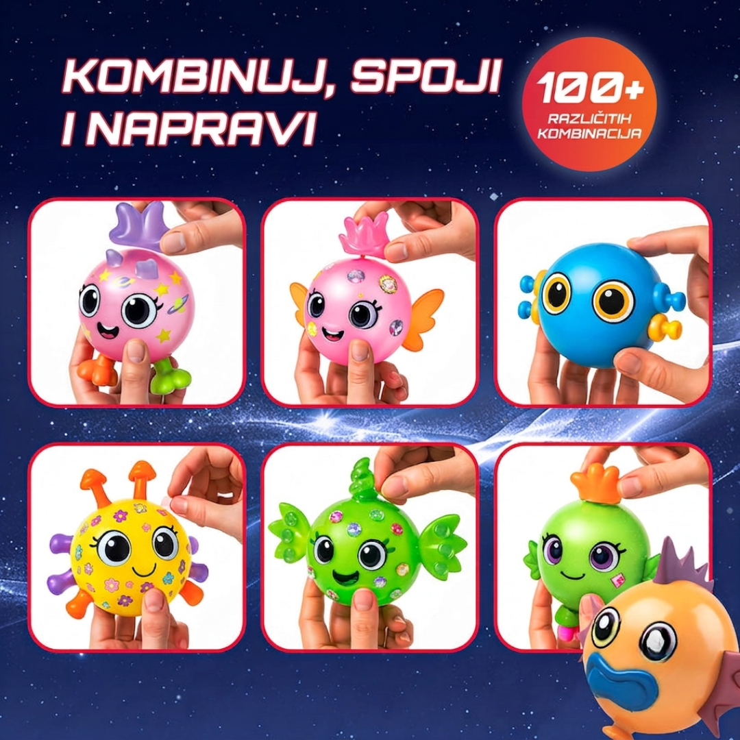 SpacePop™ - Igračka za pravljenje balona