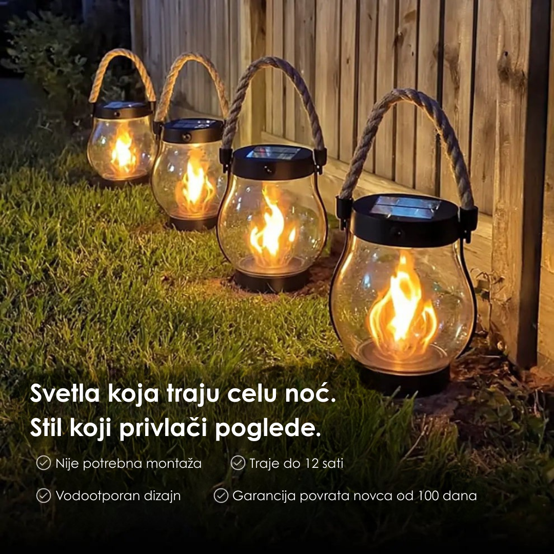 Solarna Lampa za Spoljašnju Upotrebu