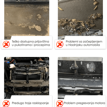 Profesionalni Aparat Za Čišćenje Hladnjaka Vozila i Mašina