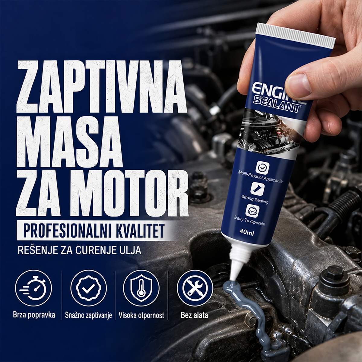 EngineSealant™ – Sredstvo za Zaptivanje Motora