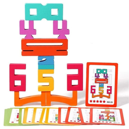 WoodenWonders™ – Drvene Matematičke Puzle za Decu