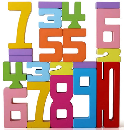 WoodenWonders™ – Drvene Matematičke Puzle za Decu