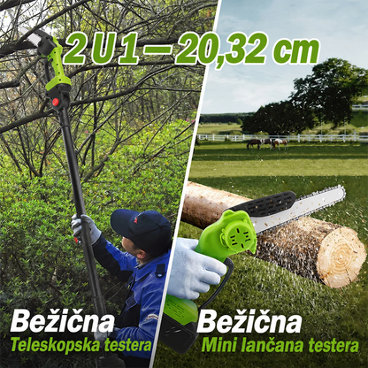 PoleChainsaw™ – 2 u 1 Motorna Testera Sa Teleskopom