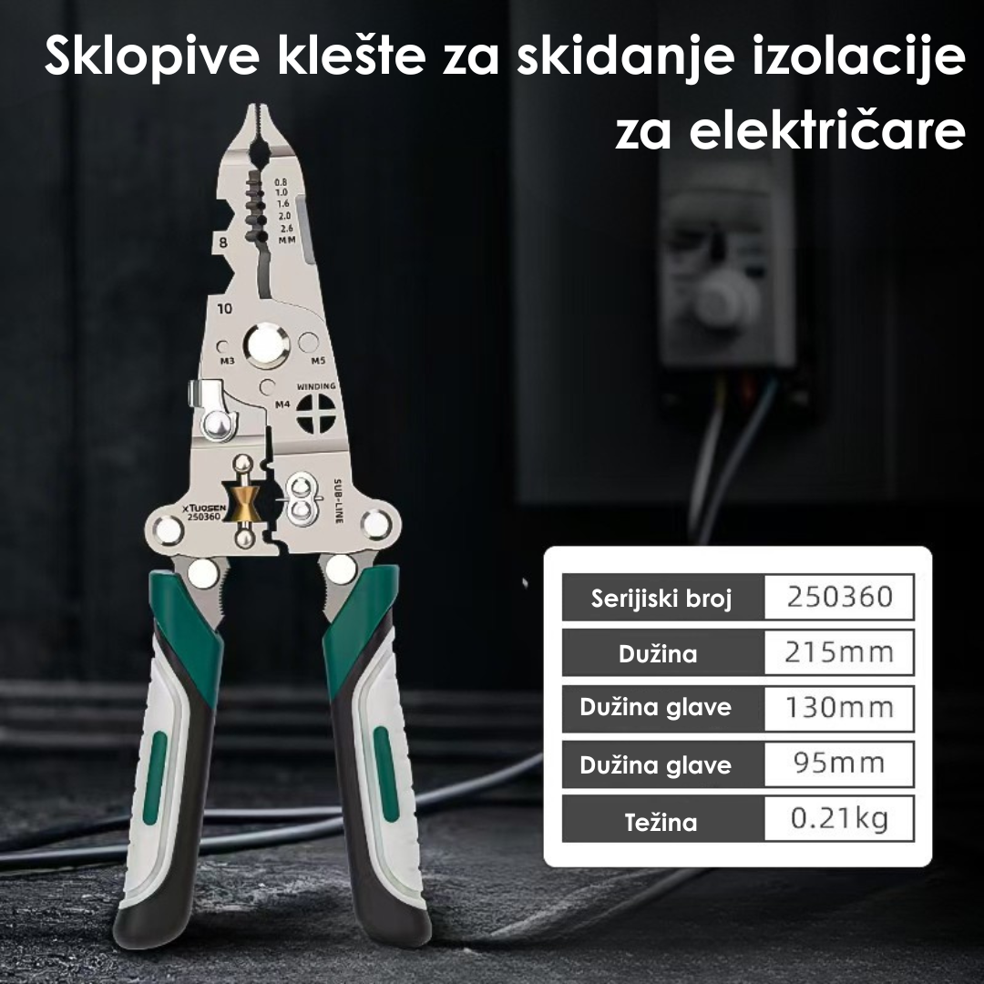 Multifunkcionalna Klešta za Električare