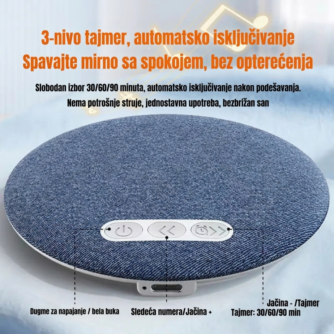 SleepWave™ - Zvučnik u obliku jastuka