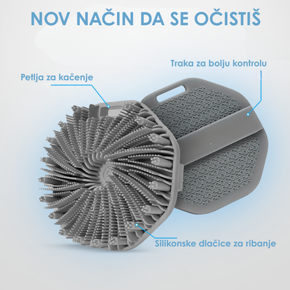 Silikonska Četka za Kupanje