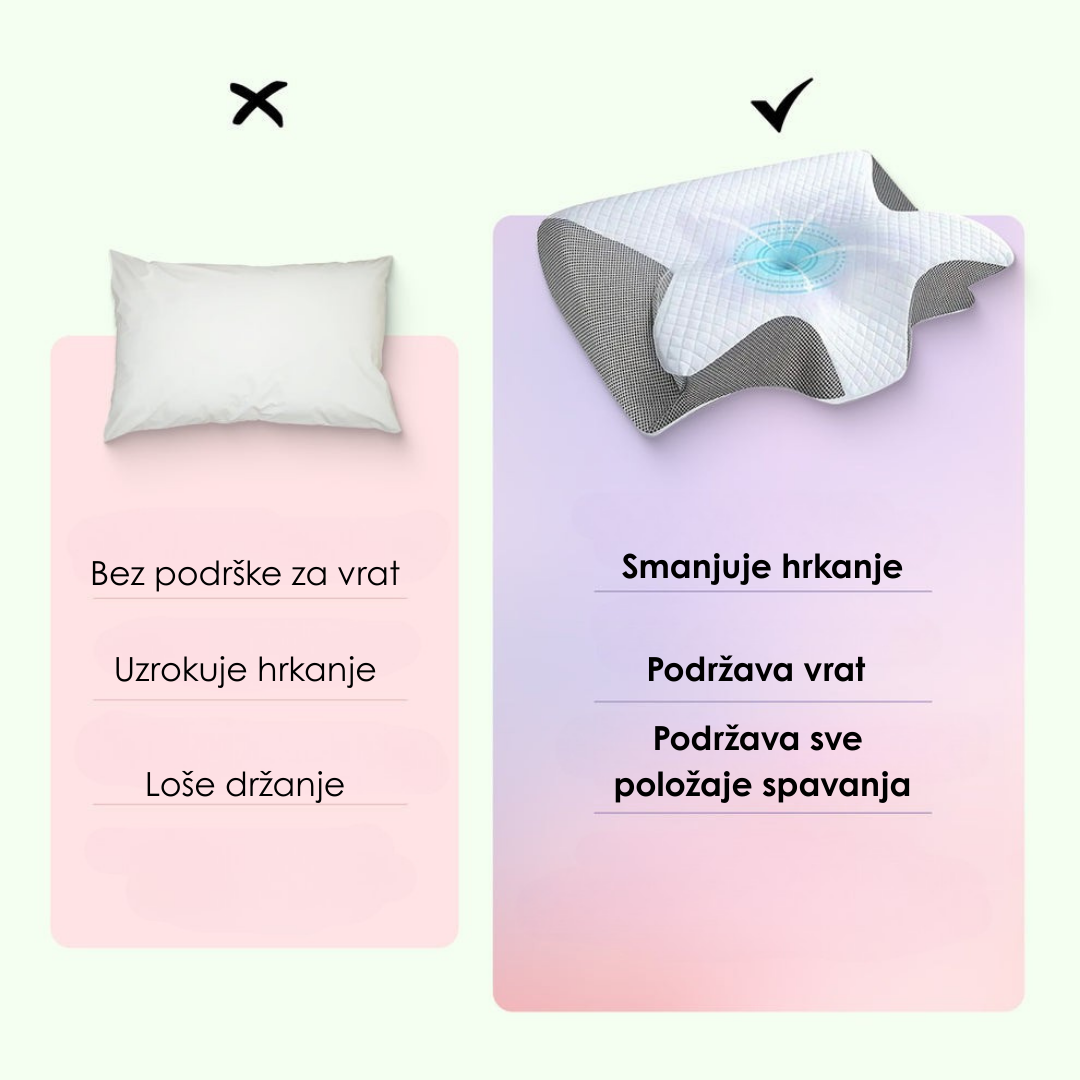 Ergonomski Jastuk za Spavanje