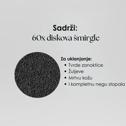 Profesionalna Električna Turpija za Negu Stopala