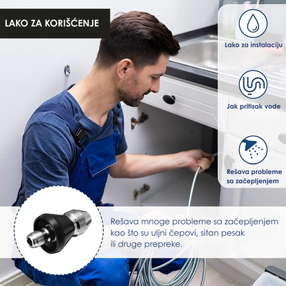 Alat za Čišćenje Cevi Kanalizacije pod Visokim Pritiskom