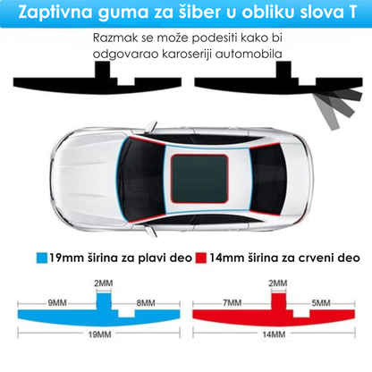Traka za Zapitivanje Stakla Automobila